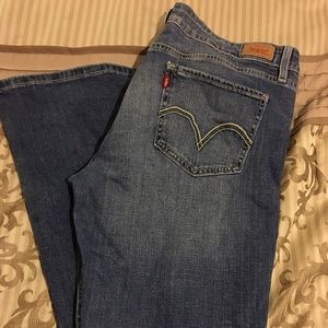 Levi's super low jeans