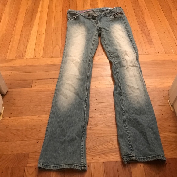 Azzure indigo washed denim, size 30. Premium denim - Picture 1 of 3