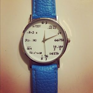 🆕Mathematics Wristwatch (Blue)