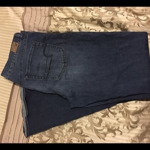 American Eagle high waste jeans