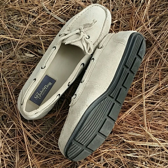 St Jones Bay genuine suede loafers - Picture 2 of 4