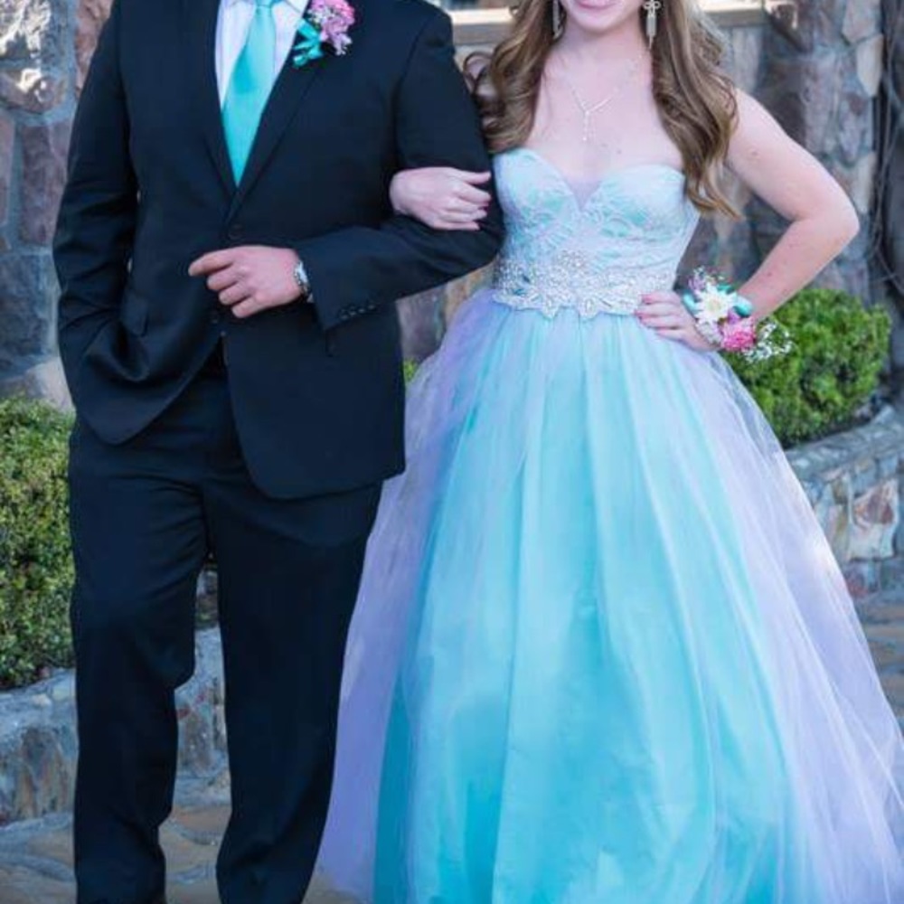 Macy's City Studio formal tulle gown - Picture 2 of 5