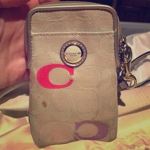 Coach wallet and wristlet