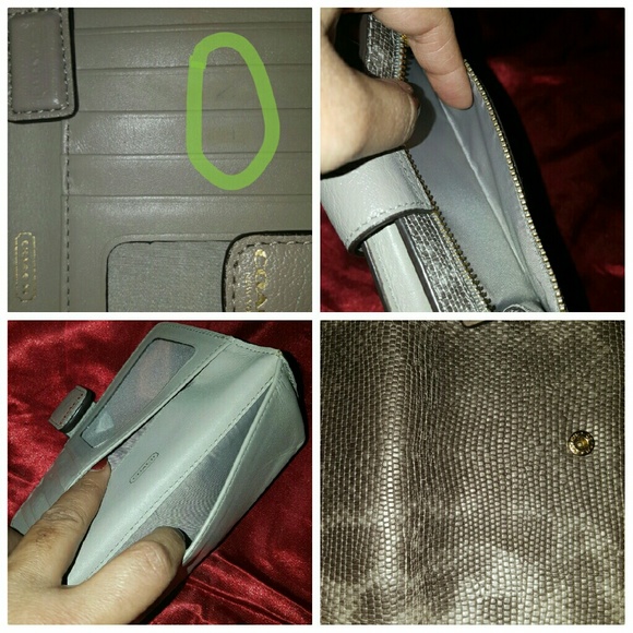 ***SOLD****COACH **AUTHENTIC** Phone Wallet - Picture 3 of 4