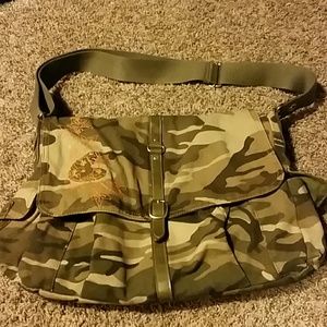 Fossil Genuine Classic 1954 Camo Messenger bag