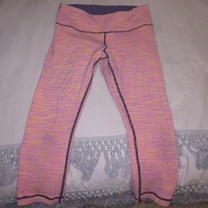 Lululemon crop wunder under pants