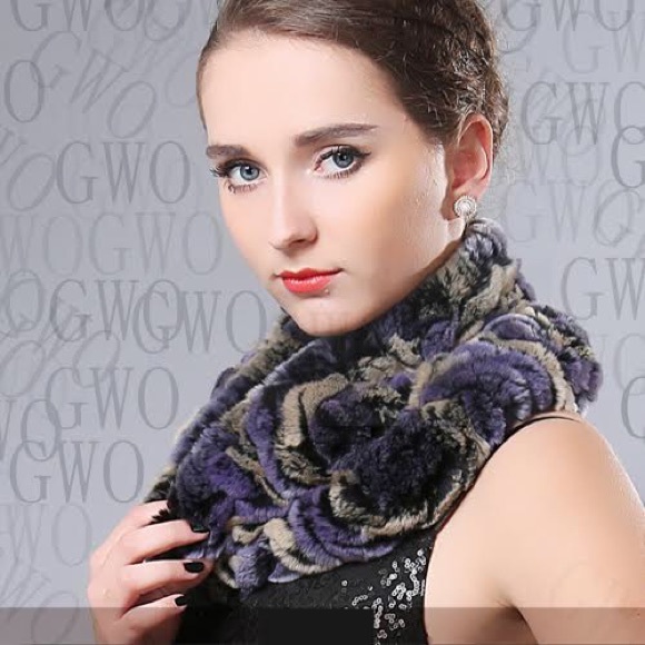 🎉🎉Fashionable rabbit fur scarf🎉🎉