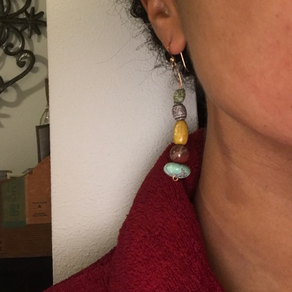 beaded earrings - Picture 2 of 2