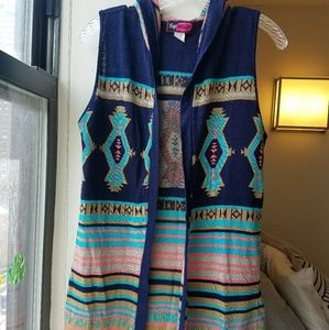 Say What? Sleeveless Cardigan