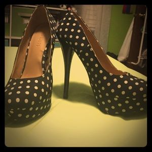 Forever 21 Polka Dot Heels