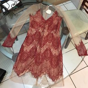 FL&L DUPE DRESS made by Lulu's NWT