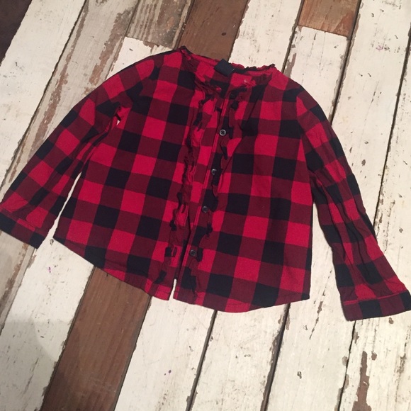 2T Plaid Flannel by Baby Gap