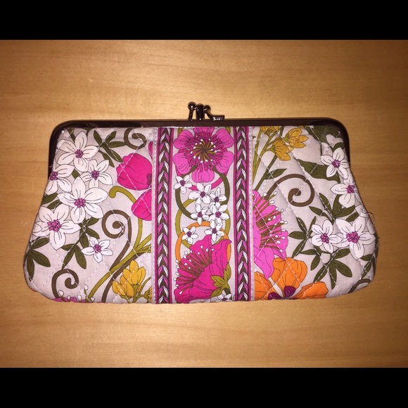 Vera Bradley Wallet Clutch (Tea Garden print)