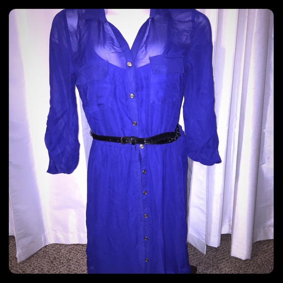 Royal blue dress siZe medium
