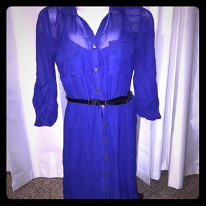Royal blue dress siZe medium