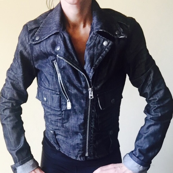 Ralph Lauren Moto Jean Jacket - Picture 2 of 2