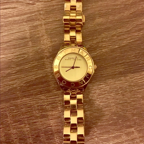 Marc Jacobs Gold Watch