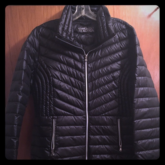 Kenneth Cole Puffer Motorcycle Jacket SZ XXL