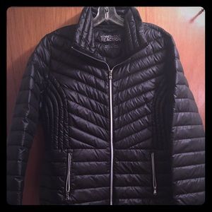 Kenneth Cole Puffer Motorcycle Jacket SZ XXL