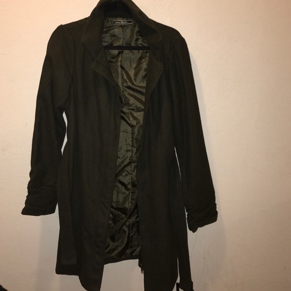 Olive green coat never worn