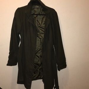 Olive green coat never worn