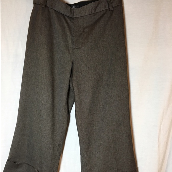 Banana Republic Brown Cropped Dress Pants