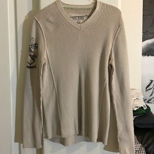 Cream Guess Sweater