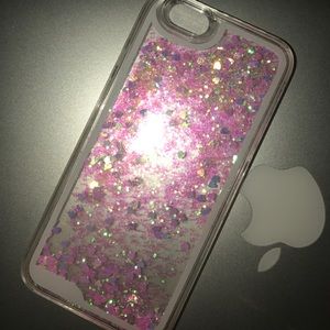 OBO iPhone 6/6s/7 liquid glitter case