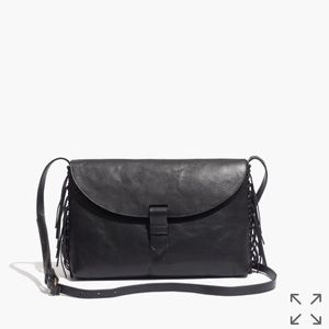 Madewell fringe cross body bag