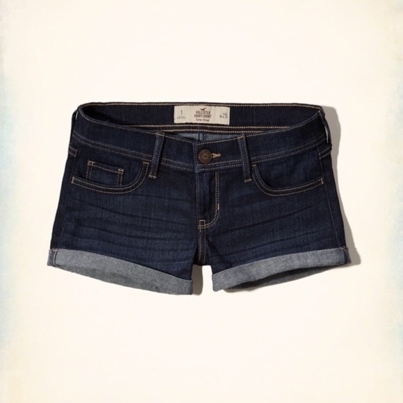 Hollister Denim Blue Shorts