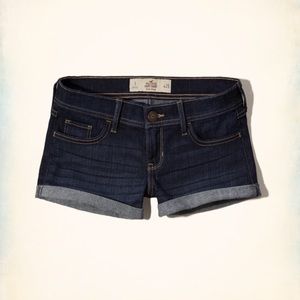 Hollister Denim Blue Shorts