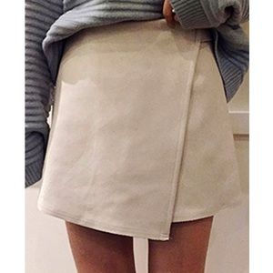Thick Suede Skirt NWOT