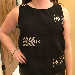 Eileen Fisher Black Tank NWT