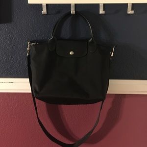 Nylon cross body bag