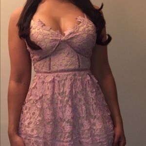 💕🌸 pink lace dress 🎀