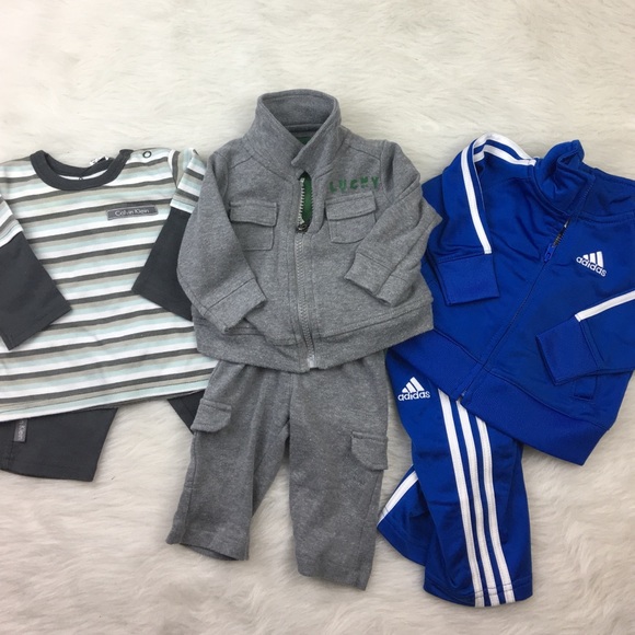 ADIDAS, Calvin Klein, Lucky Brand boy lot bundle