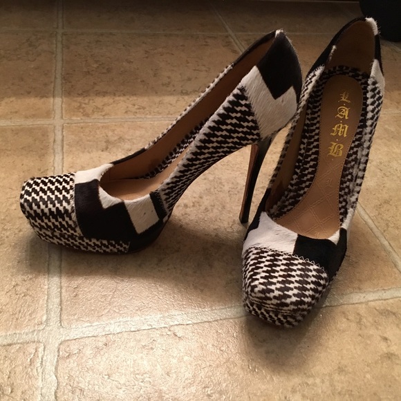 L.A.M.B. 4.75" heels - so sexy!