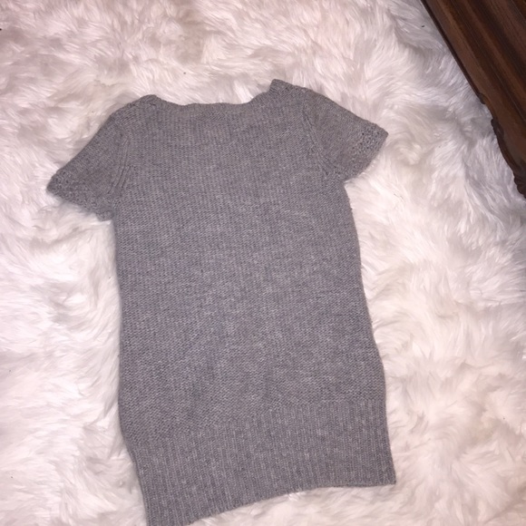 American Eagle small gray sweater top - Picture 3 of 4