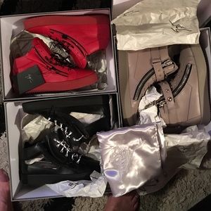 Giuseppe Zanotti Sneakers 3 Different Models