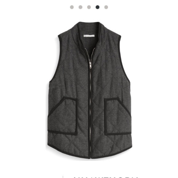 Shara Herringbone Vest