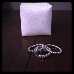 Pandora rings-set of three