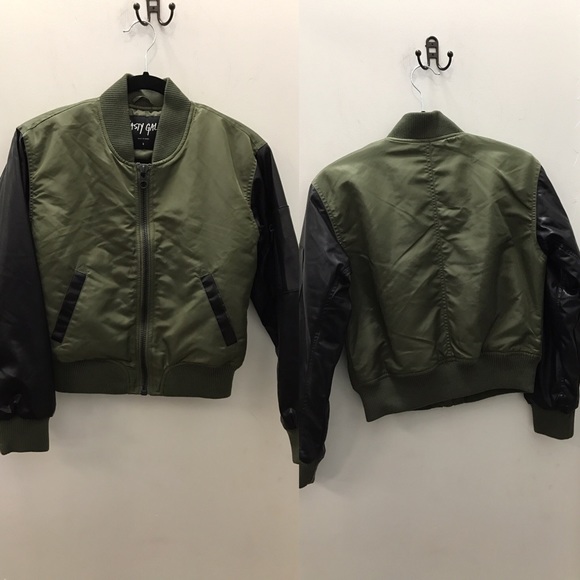 Nasty Gal Ray Bomber Jacket - Picture 3 of 4