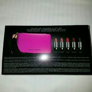 Marc Jacob's  (Up All Night) 5 piece lip set  NIB