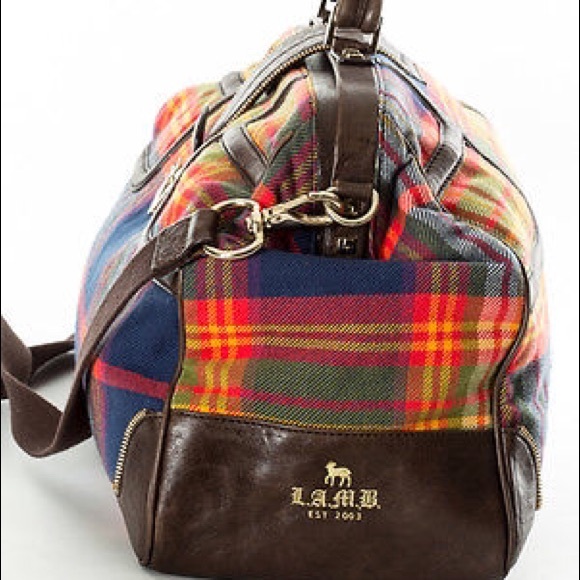 L. A. M. B. Gwen Stefani Edinburgh Plaid Doctor Bag