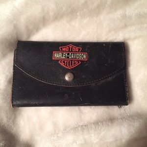 Vintage/Authentic Harley Davidson Wallet/checkbook