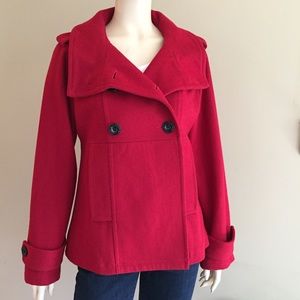 GAP Short Wool Pea Coat