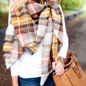 Tartan Blanket Scarf