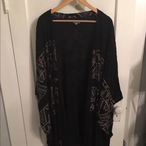 URBAN OUTFITTERS ECOTE AZTEC KIMONO