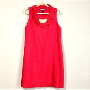 Vineyard Vines High-Collar Silk Dress