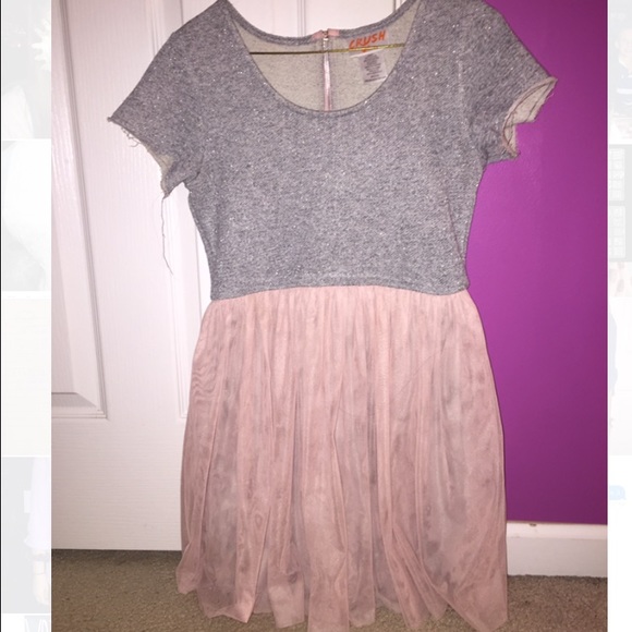 Tulle sweatshirt dress - Picture 2 of 2
